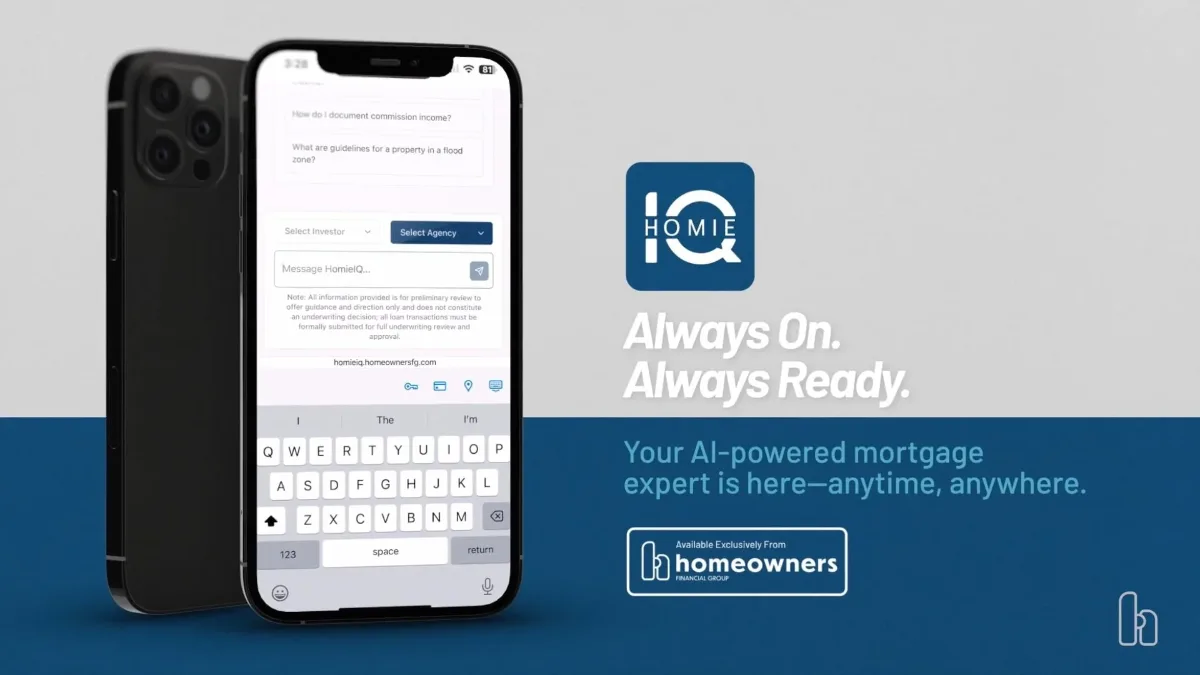HomieIQ on a phone: always on, always ready